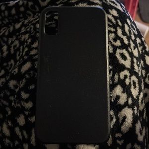 Casemate Black Leather-like IPhone X Case